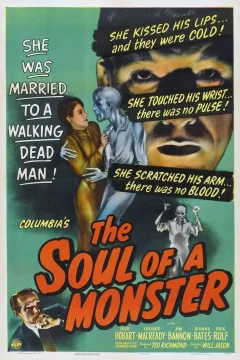 Affiche du film = The soul of a monster