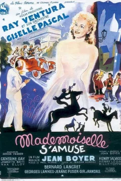 Affiche du film = Mademoiselle s'amuse