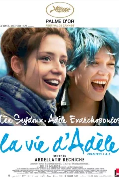 Affiche du film = La Vie d'Adèle, Chapitres 1 et 2
