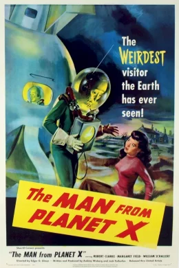 Affiche du film The man from planet X