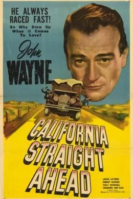 Affiche du film California straight ahead