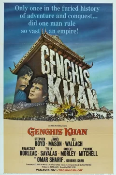 Affiche du film = Gengis khan