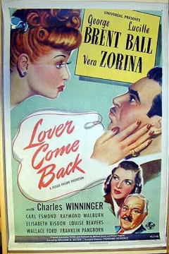 Affiche du film = Lover come back