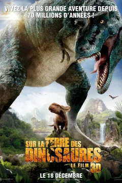 Affiche du film = Sur la terre des Dinosaures 