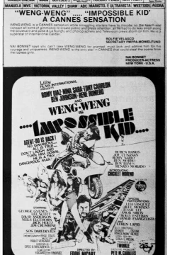 Affiche du film = L'invincible kid du kung fu