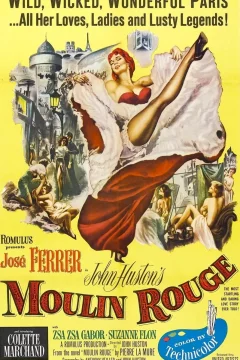 Affiche du film = Moulin Rouge