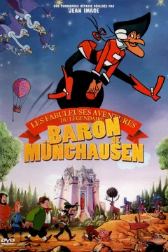 Affiche du film = Les aventures du baron de munchausen