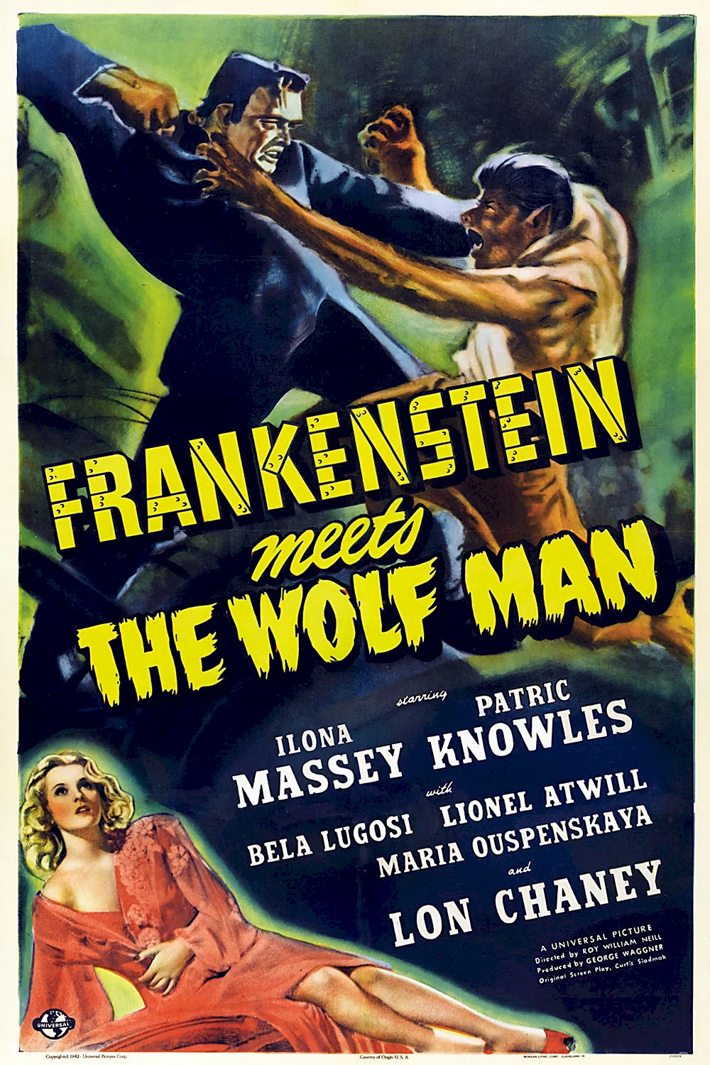 Photo 1 du film : Frankenstein rencontre le loup garou