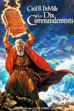 Affiche du film = Les dix commandements