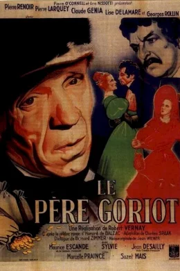 Affiche du film Le pere goriot