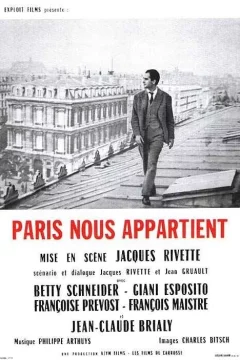 Affiche du film = Paris nous appartient