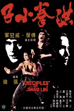 Affiche du film Les disciples de shaolin