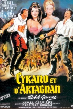 Affiche du film = Cyrano et d'Artagnan