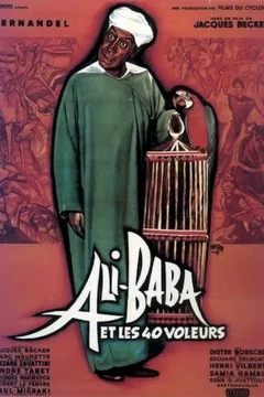 Affiche du film = Ali baba et les quarante voleurs