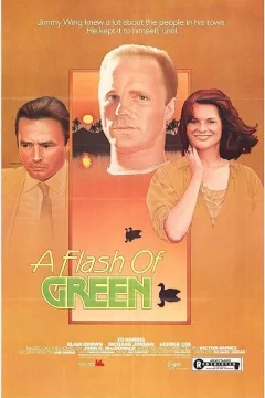 Affiche du film = A flash of green
