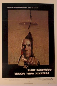 Affiche du film = L'évadé d'Alcatraz