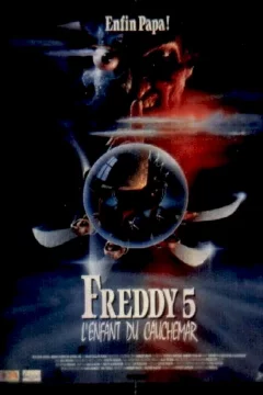 Affiche du film = Freddy v, l'enfant du cauchemar