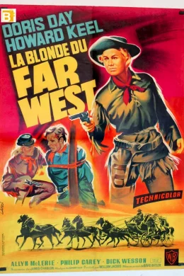 Affiche du film La blonde du far west