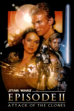 Affiche du film = Star Wars : Episode II - L'attaque des clones