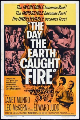 Affiche du film Le jour ou la terre prit feu