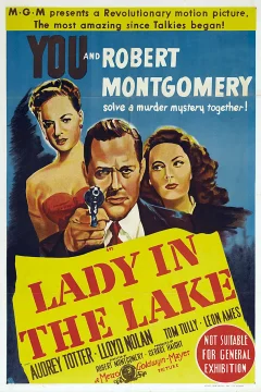 Affiche du film = La dame du lac