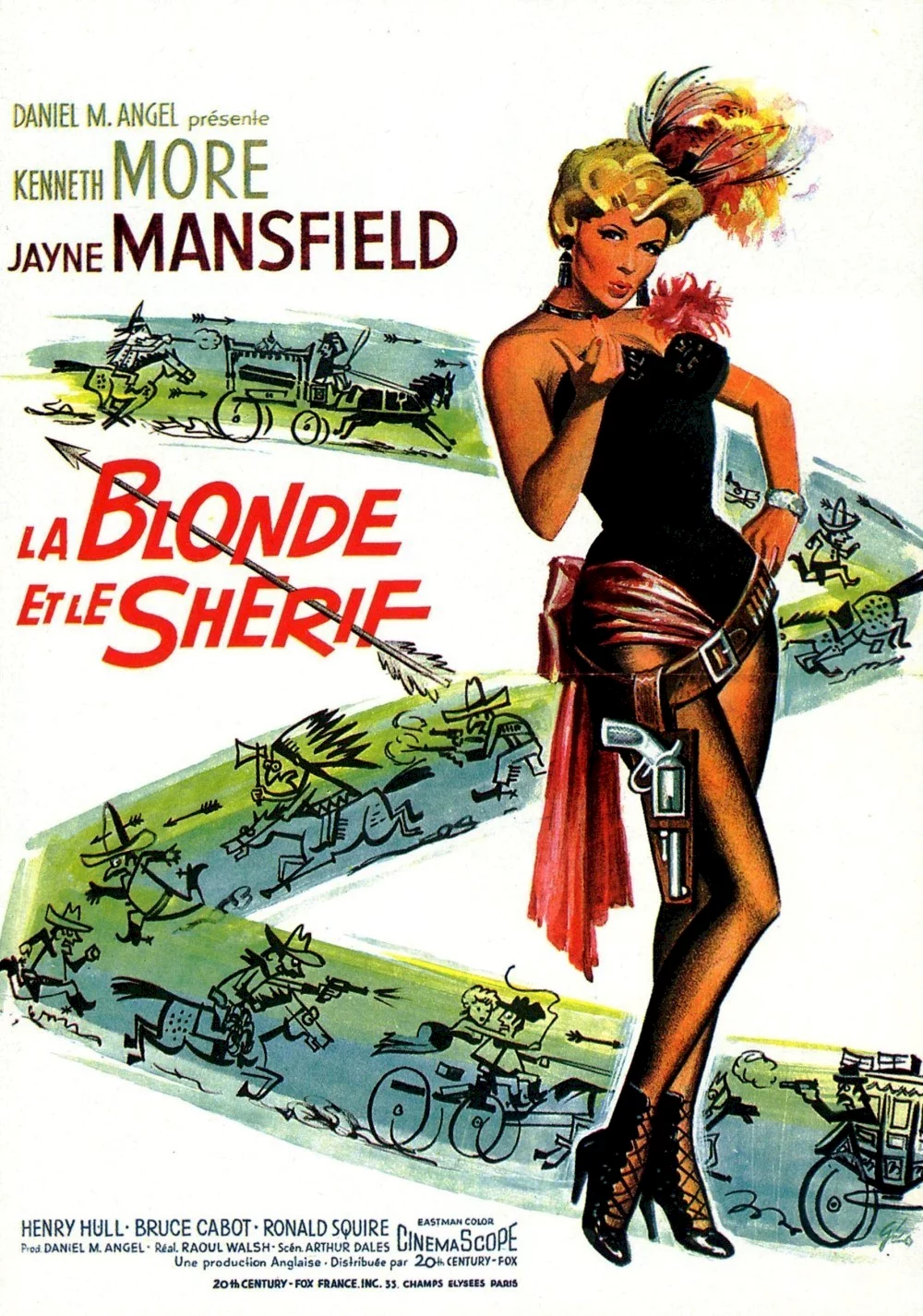Photo 1 du film : La blonde et le sheriff
