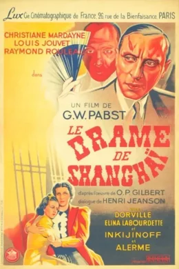 Affiche du film Le drame de shanghai