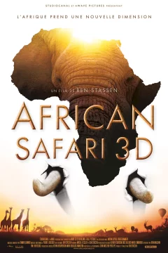 Affiche du film = African Safari 3D
