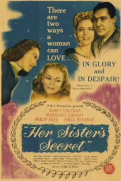 Affiche du film = Her Sister's Secret