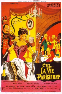Affiche du film La vie parisienne