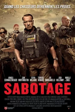 Affiche du film = Sabotage