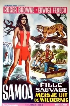 Affiche du film = Samoa fille sauvage