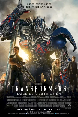 Affiche du film Transformers : L'âge de l'extinction
