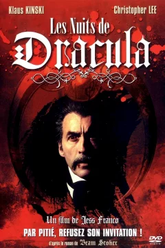 Affiche du film = Les nuits de Dracula