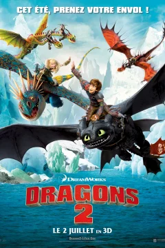 Affiche du film = Dragons 2 