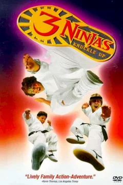 Affiche du film = Les 3 ninjas se revoltent