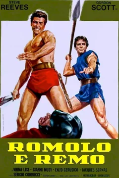 Affiche du film = Romulus et remus