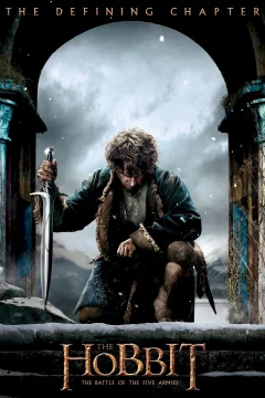 Affiche du film = Le Hobbit : la bataille des cinq armées