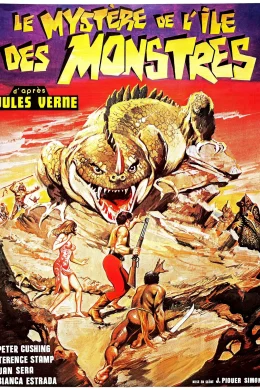 Affiche du film Le mystere de l'ile aux monstres
