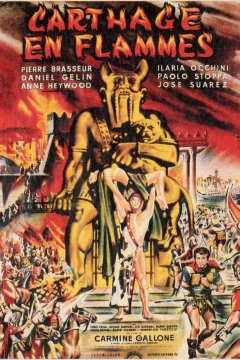 Affiche du film = Carthage en flammes