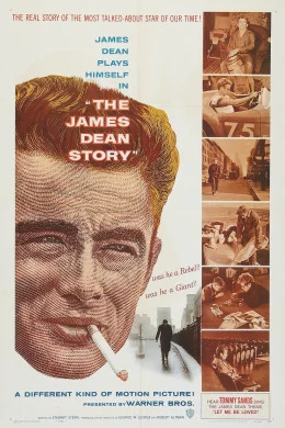 Affiche du film L'histoire de james dean