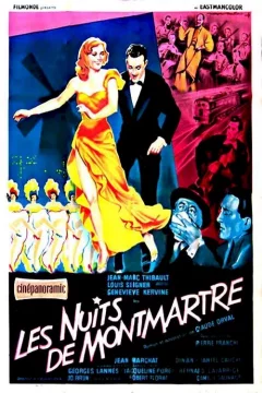 Affiche du film = Les nuits de Montmartre